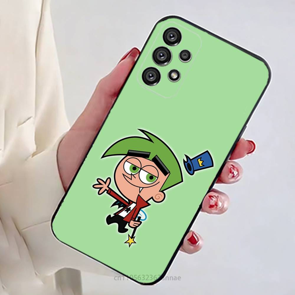 C-Cosmo and W-Wanda Phone Case for Samsung Galaxy A73,23,53,33,14,24,13,72,22,52,32,54,A34 Soft Cover