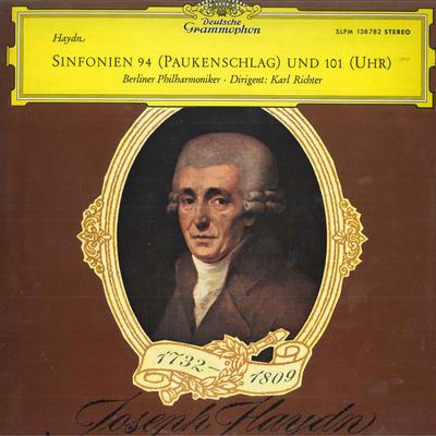 LP Record HAYDN BERLINER PHILHARMONIKER KAR  Sinfonien 94 Paukenschlag Und 101 138782 DEUTSCHE GRAMM 1975 South Kore Classical Used