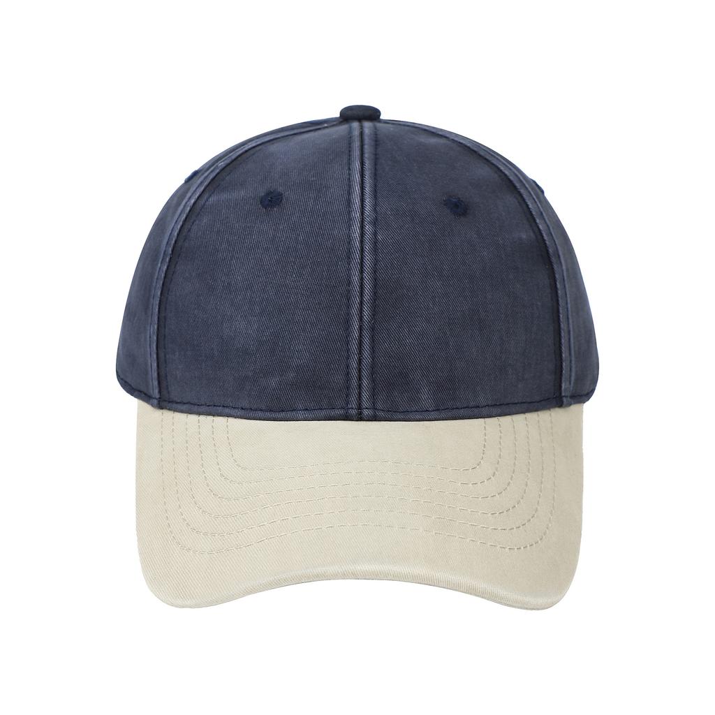 Women'S Fashion Baseball Cap - Vintage Washed Cotton Snapback, Soft Brim Sun Hat For Street Style Spring/Fall Casual Cap