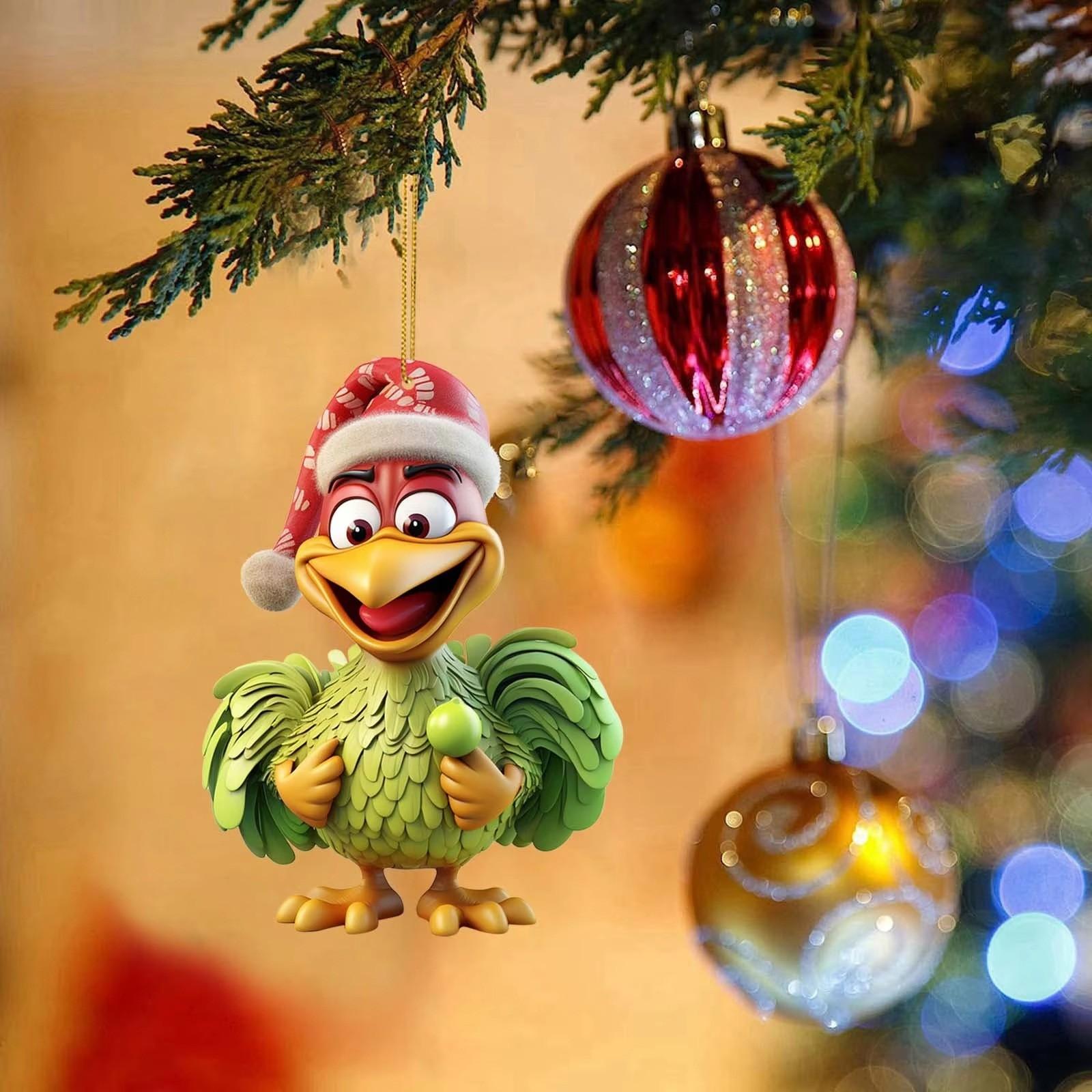 

Рождественское украшение Подвеска Рождественская елка Бирка Тематическая вечеринка Поделки Орнамент One Size