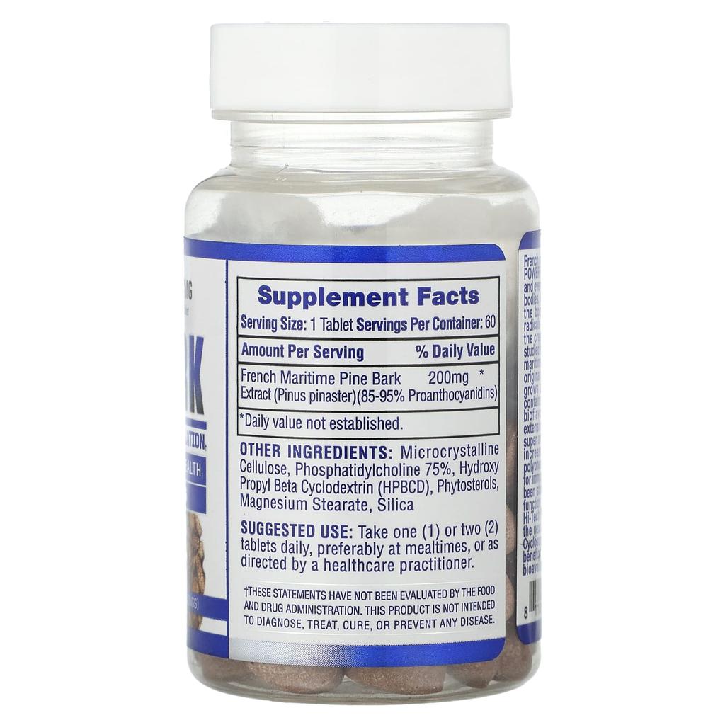 Kiefernrinde, 200 mg, 60 Tabletten