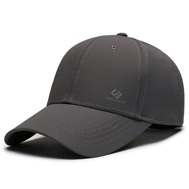 Adjustable Baseball Cap With Letter Logo For Men And Women Outdoor Sun Protection