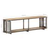 VidaXL Meuble TV 150x30x40 cm Bois massif de manguier