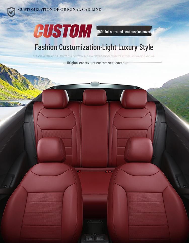 Volkswagen Tharu 19-20 5-Seater Custom Seat Cushion - All-Season Full Coverage