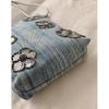 Sequin Embroidery Flower Denim Small Bag, Women's Versatile Phone Bag, Single Shoulder Crossbody Bag, Children's Bag