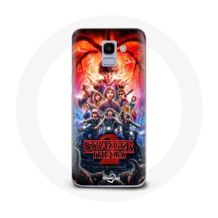 Coque Samsung GALAXY J6 2018 Stranger Things Super