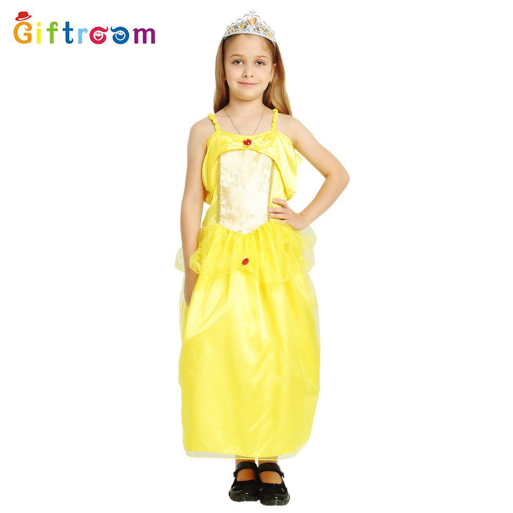 Belle Princess Graceful Cosplay Outfit For Girls Perfect For Themed Events Dressup And