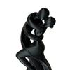 3D-gedruckte tanzende Figur, die sich umarmt, Minimalistische abstrakte Tänzer-Statue Skulptur, Tanzendes Paar Dekoration für Zuhause, Büro, Wohnzimmer