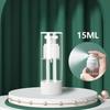 Clear Refillable Vacuum Airless Cream Pump Bottle, Empty Travel Airless Cosmetic Container, Portable Makeup Lotion Dispenser Bottle