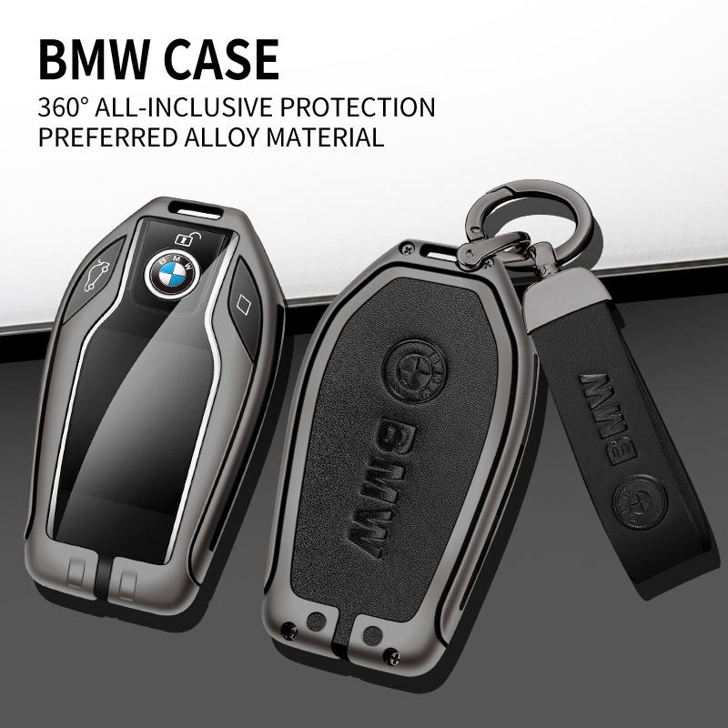 Zinc Alloy Car LED Display Key Case Cover Keychain For BMW G30 G12 G11 G32 G31 5 7 Series I8 I12 I15 G01 X3 X4 G02 G05 X5 G07 X7 SXD34H