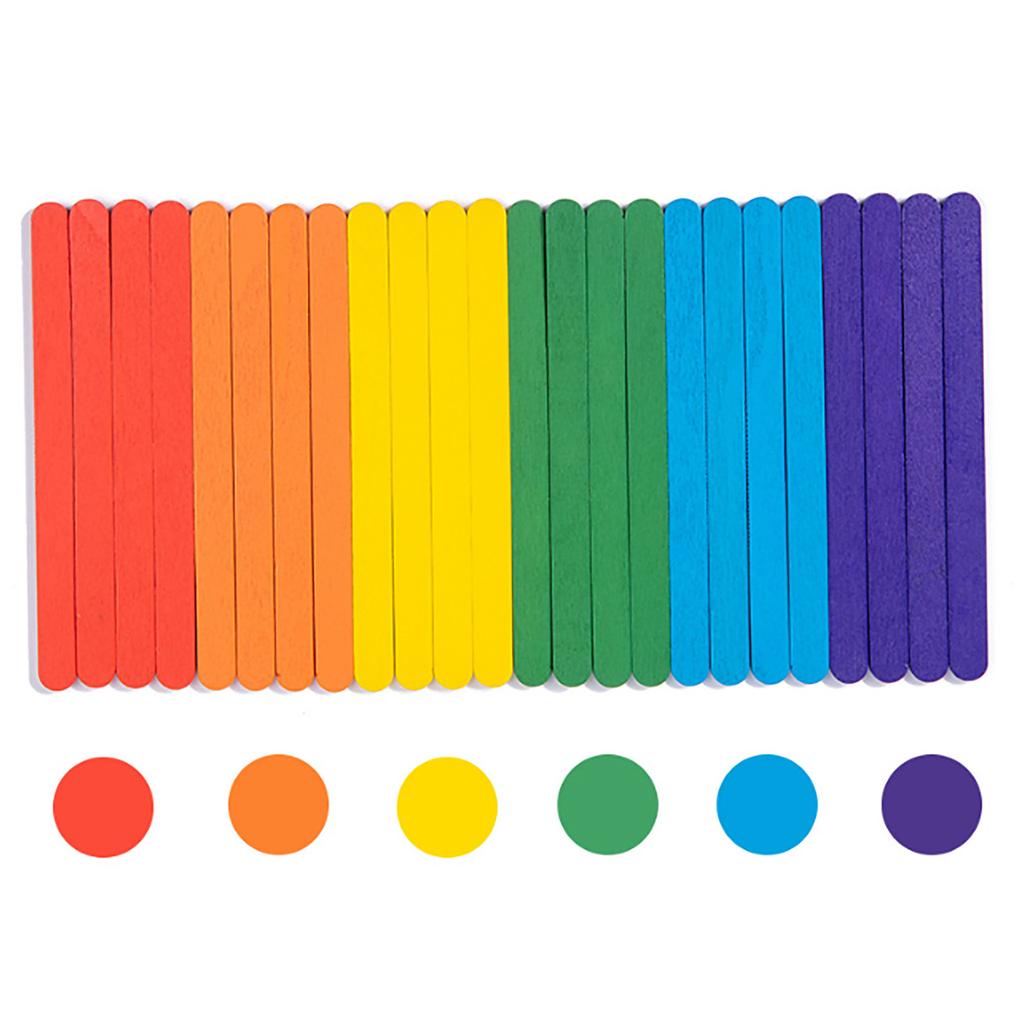 Rainbow Stick Puzzle for Child Space Color Matching Toy Sorting Game Board Toy Kids Brain Developmental Activity Toy