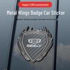Metal Badge Side Window Logo Sticker for Geely 4th Gen Emgrand GS/GL/Binyue L Car