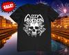 Neues seltenes Lizzy Borden Band Schweres Baumwoll Schwarz Vollgröße Unisex Hemd Unisex T-Shirt
