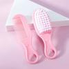2Pcs/Set Baby Hairbrush Comb Portable Newborn Infant Toddlers Soft Hair Brush Head Massager Comb Set Baby Kid Hair Care Supplies