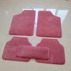 Suede Car Foot Mat Universal Floor Mat Surrounded by Protective Pad Carpet Car Foot Mat Wear-Resistant Non-Slip Mat Flame Retardant Mat