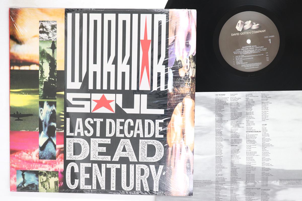 

LP Record WARRIOR SOUL Last Decade Dead Century DGC24285 DGC 1990 US Rock Used