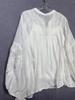 2026 Spring French Court-Style Embroidered Women's Lace Puff Sleeve Top