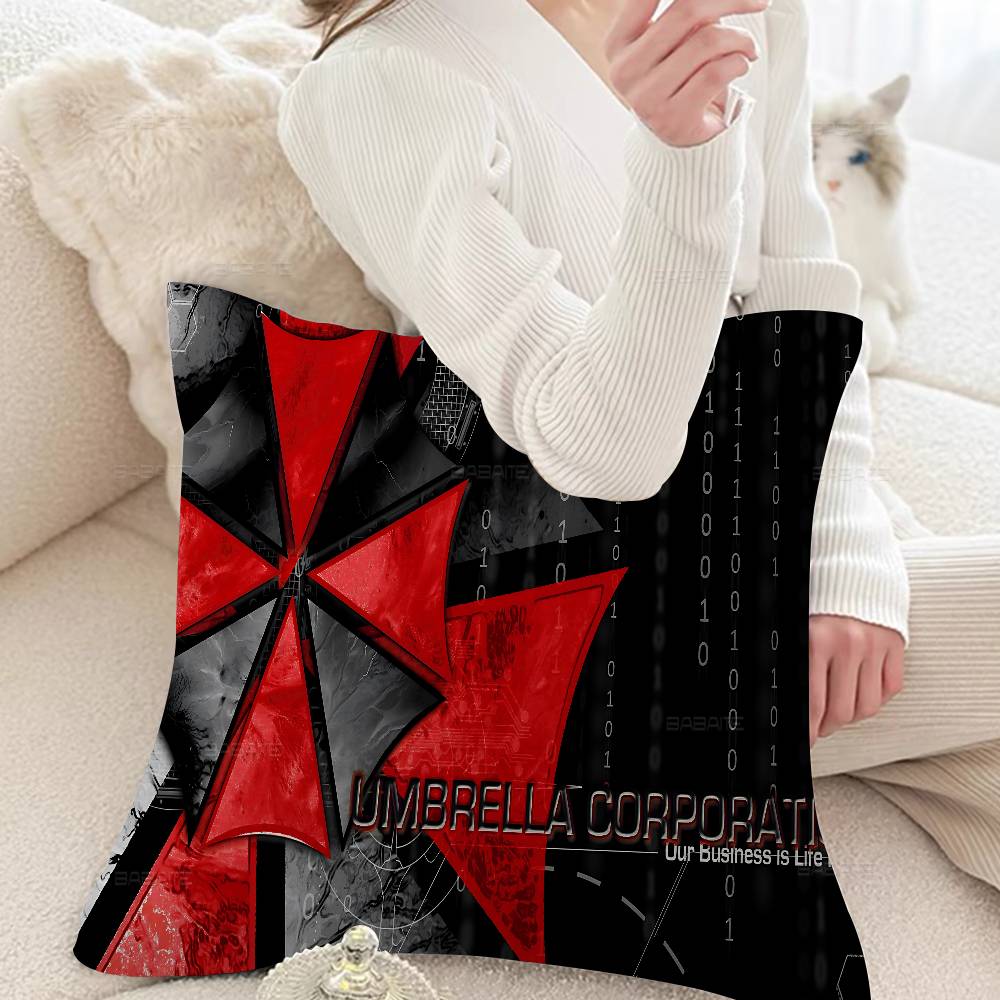 Game E-Evils Cool R-Resident Cushion Cover Polyester Sofa Cushions Decorative Throw Pillows Home Decoration Pillowcover