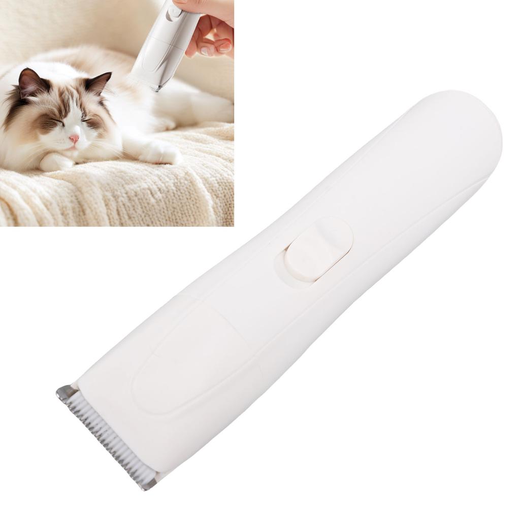 3 in 1 Set Dog Hair Clipper Rechargeable 500mah Battery Safe Effective Electric Trimmer Nail Grinder