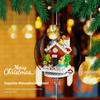 Christmas Pendant Ball Building Blocks Mini Bricks Bell Snowman Santa Claus Christmas Tree Decorations For Home Christmas Gifts