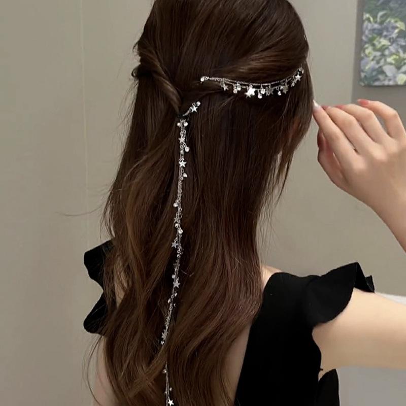 Witty Love Li Qin Braided Ponytail Hair Chain with Star Accessories