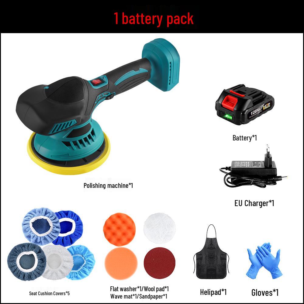 6-inch Lithium Battery Car Polisher & Scratch Repair Electric Sander