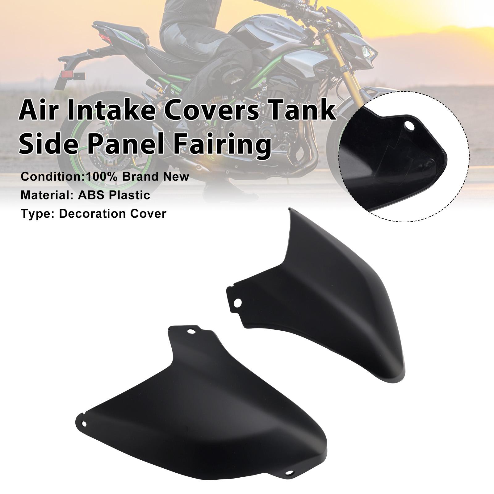 

Air Intake Covers Tank Side Panel Fairing For Kawasaki Z900 2025-2026 Matte Black