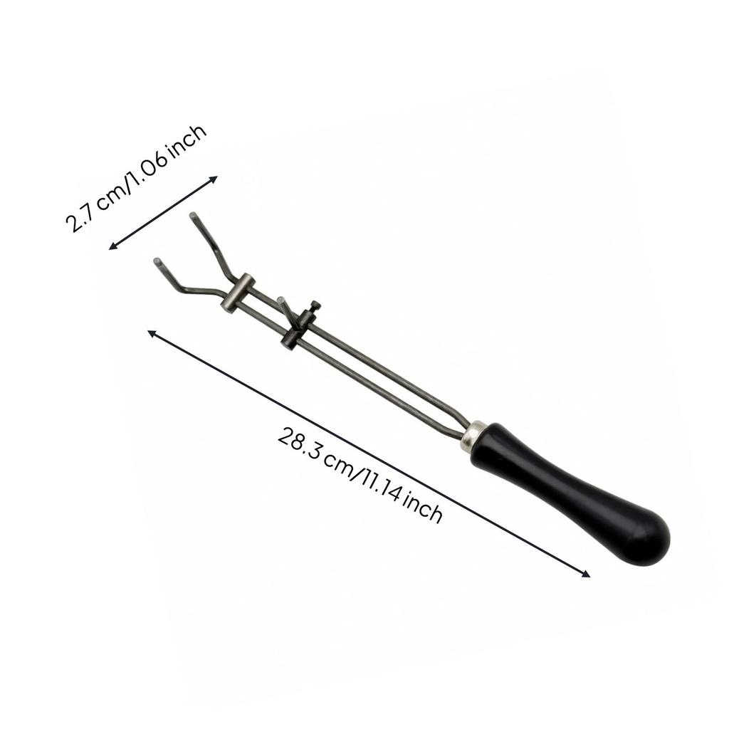 Crucible Gripper with Adjustable Head Long-Lasting Casting Tongs Reinforced