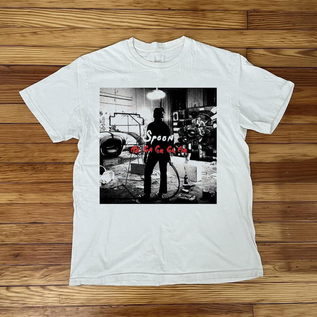 GA GA GA GA GA CD – Spoon White Cotton Shirt All size S-5XL CL590 XXL
