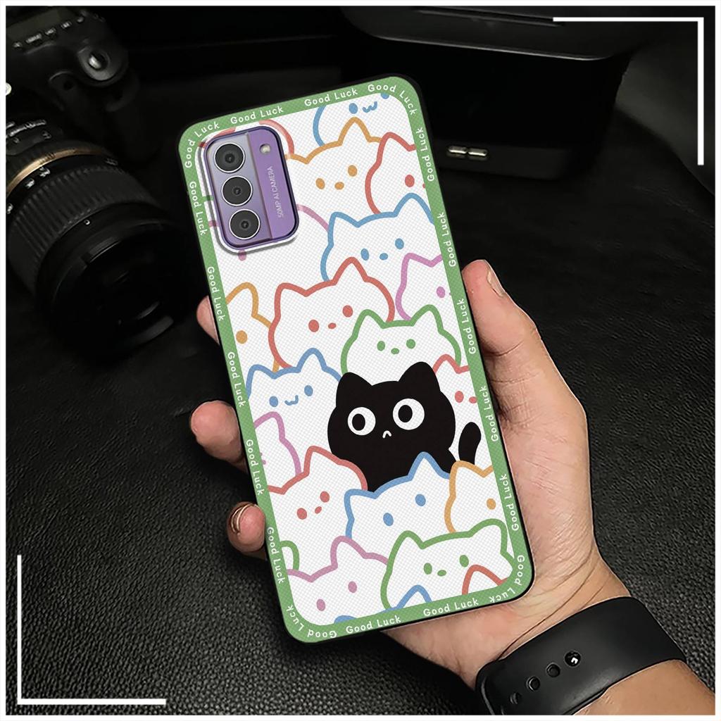 TPU Protective Phone Case For Nokia G42 5G Waterproof Cute Phone Pouch Silicone Cartoon Anti-knock Graffiti Soft Case