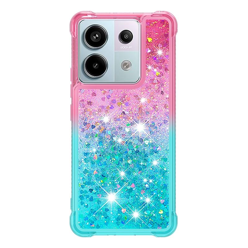 Für Xiaomi Redmi Note 13 5G Hülle Glitzer Dynamische Flüssig-Hülle für Für Funda Xiaomi Redmi Note 13 Pro 5G 13Pro Plus Handyhülle