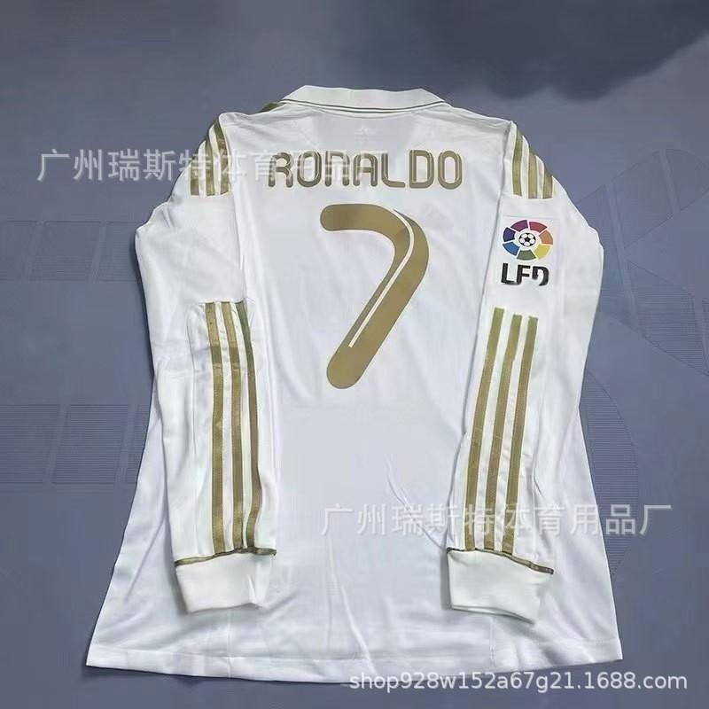 Retro Real Madrid 2016-17 Away Long Sleeve Football Jersey Cristiano Ronaldo 7 Bale 11 Chelsea 2012-13 Home Short Soccer
