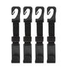 4Pcs/Set Car Headrest Hooks For Car Car Seat Hooks Purse Hooks For Car Handbag Clothes Coats Grocery Bags