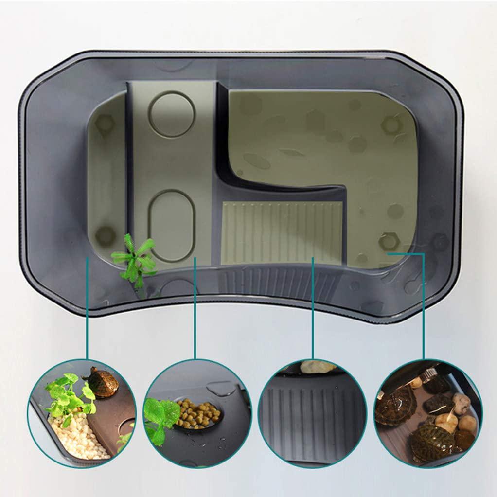 Practical-Open Turtle Tank With Terrace Water Turtle Box Brazilian Tortoise Tortoise Basin