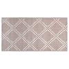 Outdoor Rug ARAKIL Brown 120x180 Cm PP