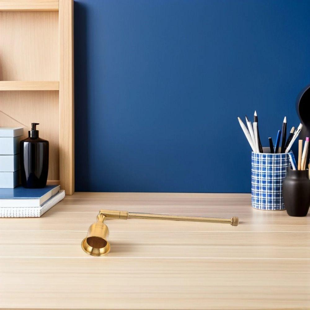 Multi-colored Metal Candle Snuffer Adjustable Wick Flame Cover Portable Candle Flame Stopper Gift