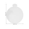100pcs Mini Dessert Tray Small Round Cake Holder For Mousse Tiramisu Cheesecake Cupcake Display Base Wedding Party Baking