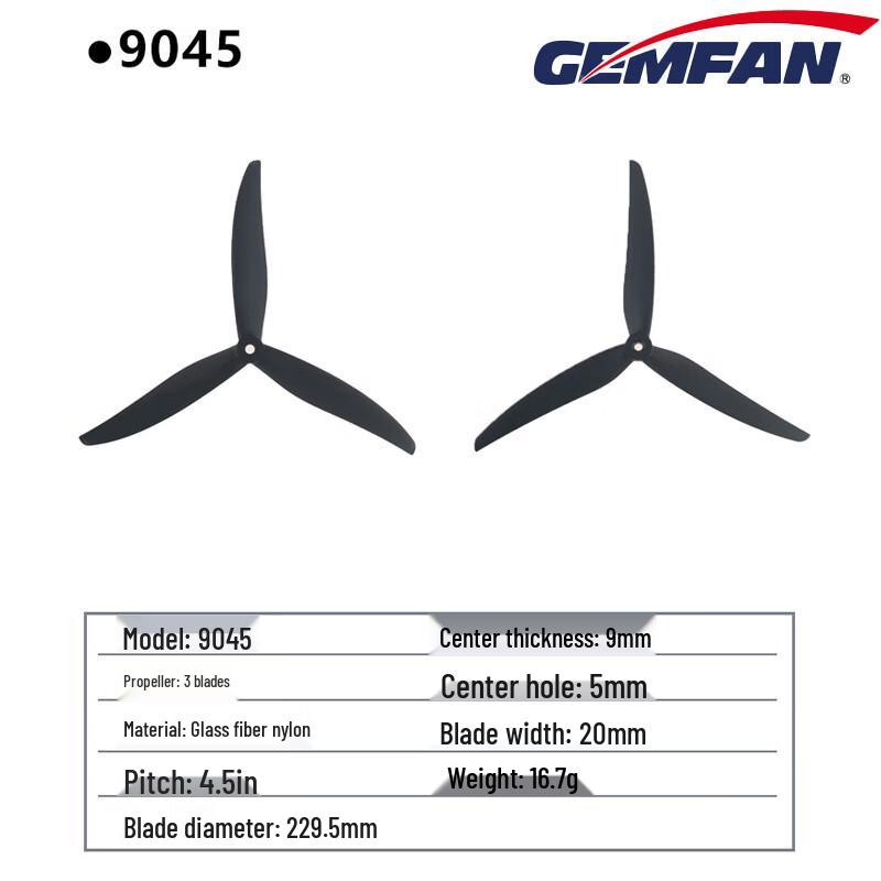 

GEMFAN 3-Blade FPV Drone Propellers