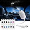 Huaqianguhh USB Projektorlampe, Sternenhimmel Nachtlicht mit klarem Bild und einstellbarer Helligkeit, Touch-Steuerung 2-in-1 Stern für Zuhause und Reisen
