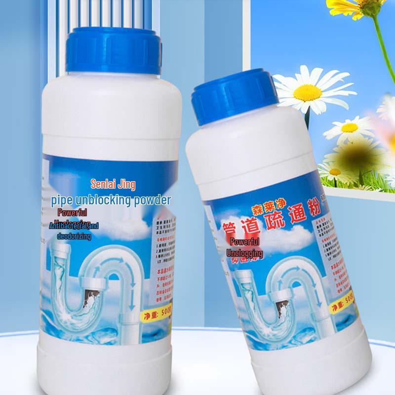 Powerful Pipe Dredging Powder for Kitchen and Bathroom Unclogging