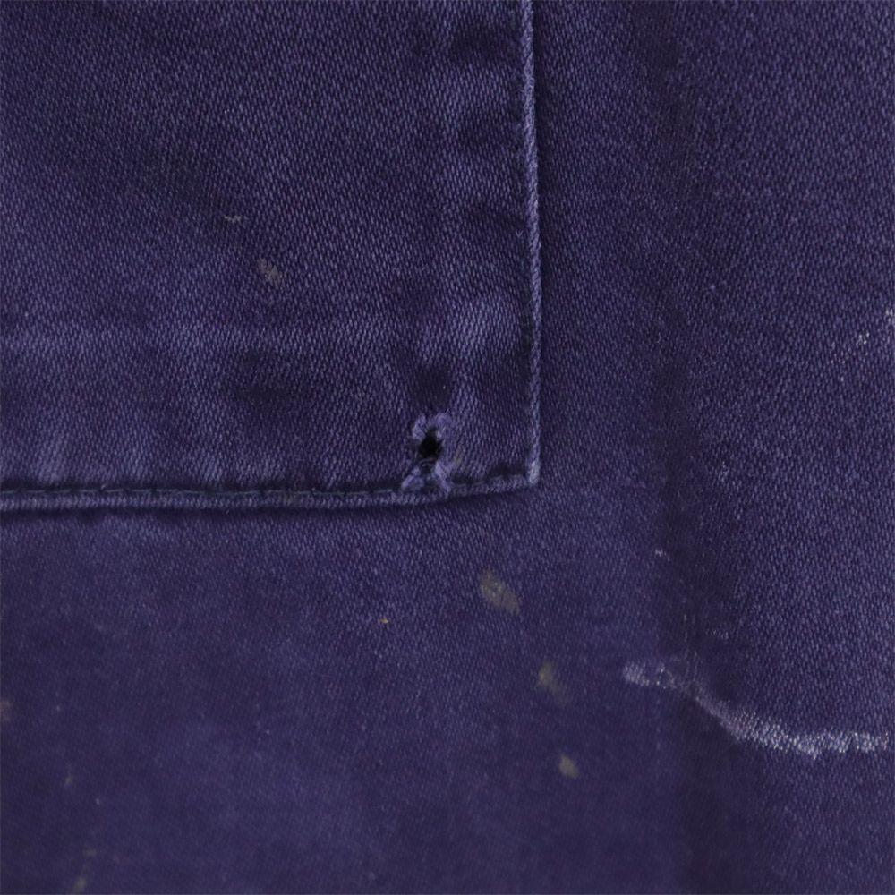 EURO WORK 80s Vintage Work Chester Coat L Navy Men's Used