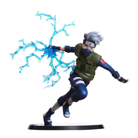 Hatake Kakashi Anime Model Rust-proof Excellent Craftmanship Micro Decor Anime Hatake Kakashi Doll Decoration for Anime Lover
