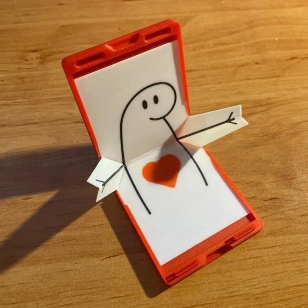 

Cute Creative Ornaments 3D Printing Desktop Decor NEW Love Mailbox Valentine s Day Gifts