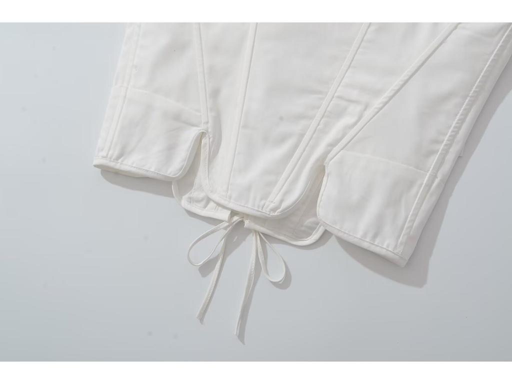 Spring 2025 Women's European & American Style Versatile Tie-Up Vest Top