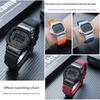 GMW-B5000 Resin Watch strap For Casio G-shock small square 3459 GMW B5000 silicone rubber sports Watch band Bracelet Accessories