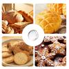 Premium Nonrust Steel Mexico Conchas Cookie Cutter For Baking Traditional Sweet Bread With Piercing Edges Easy To Cleaning Durable