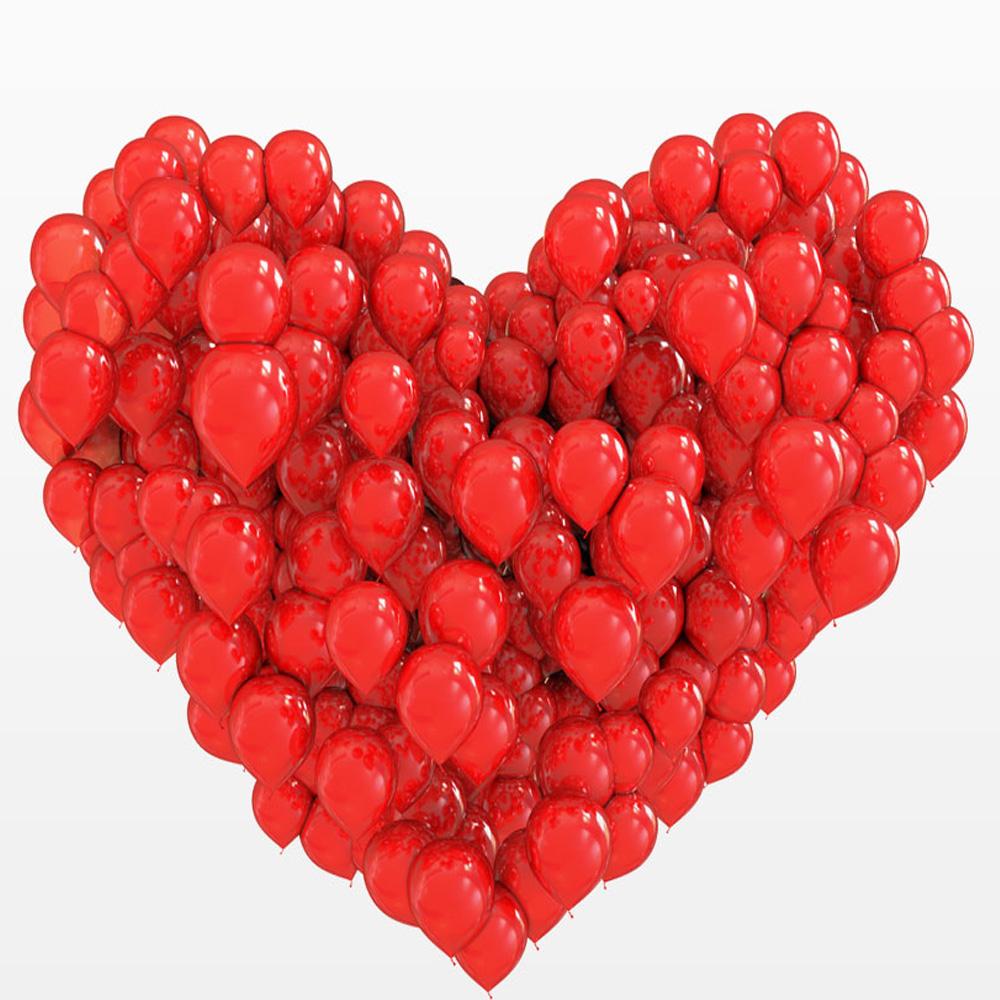 #party Decoration# 12-inch 2.8g Standard Quality Red Pearl Color Balloons