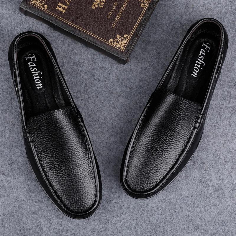 Fashion Mens Loafers Male Comfortable Driving Shoe Luxury Brand Moccasins Men's Breathable Slip On Footwear Men's Classic Dress Shoes