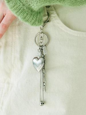 Pearlymore Rocket Heart Pendant Keychain