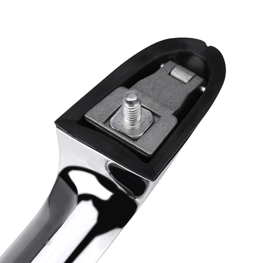 Chrome Door Handle Door Outside Opener for 500 2012-2018 Left Hand Drive Only Outer Handle Swap Left